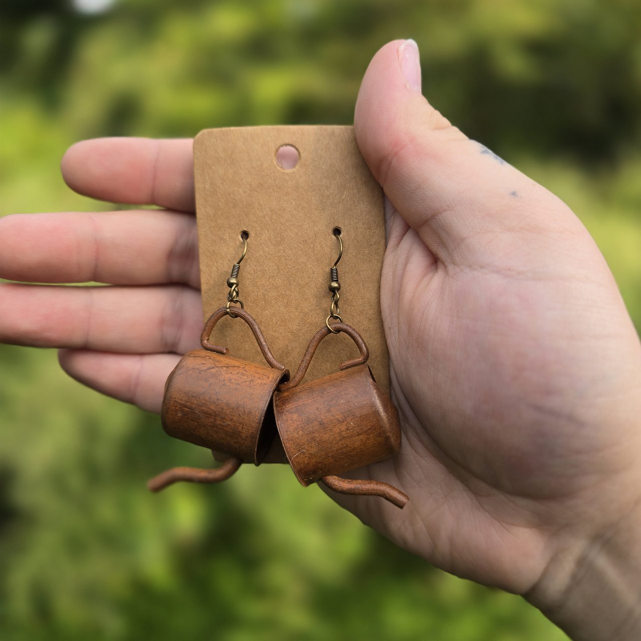 Watering Can Earrings
