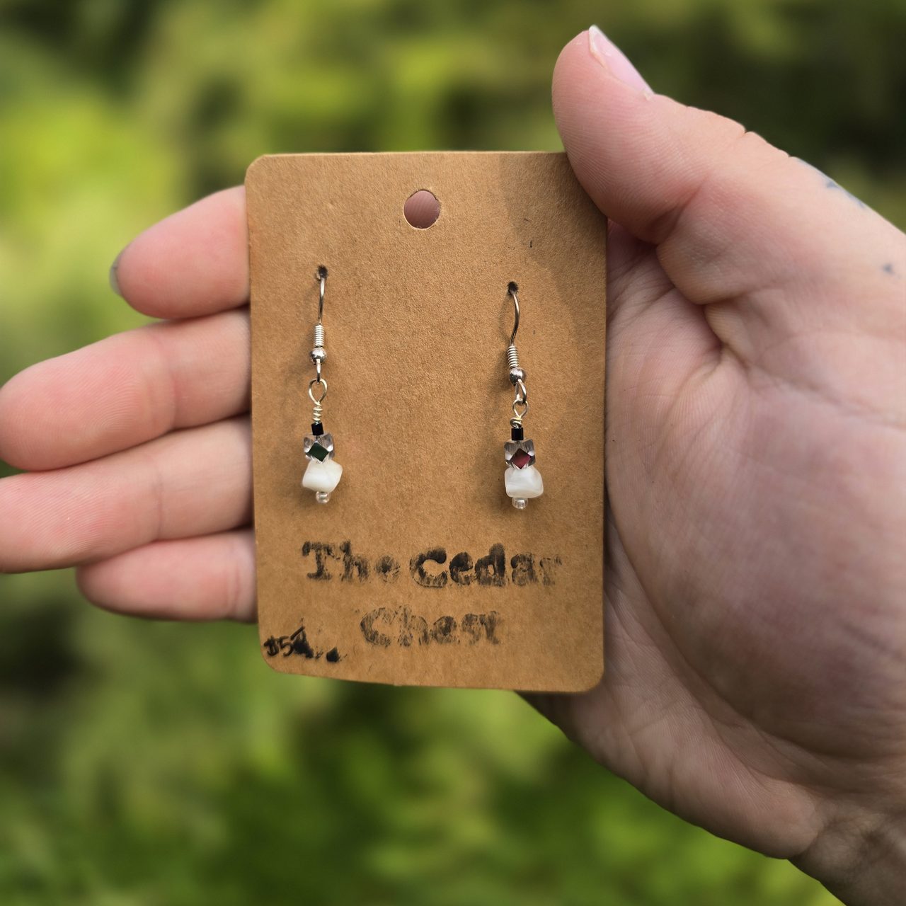 Simple, Sparkly earrings