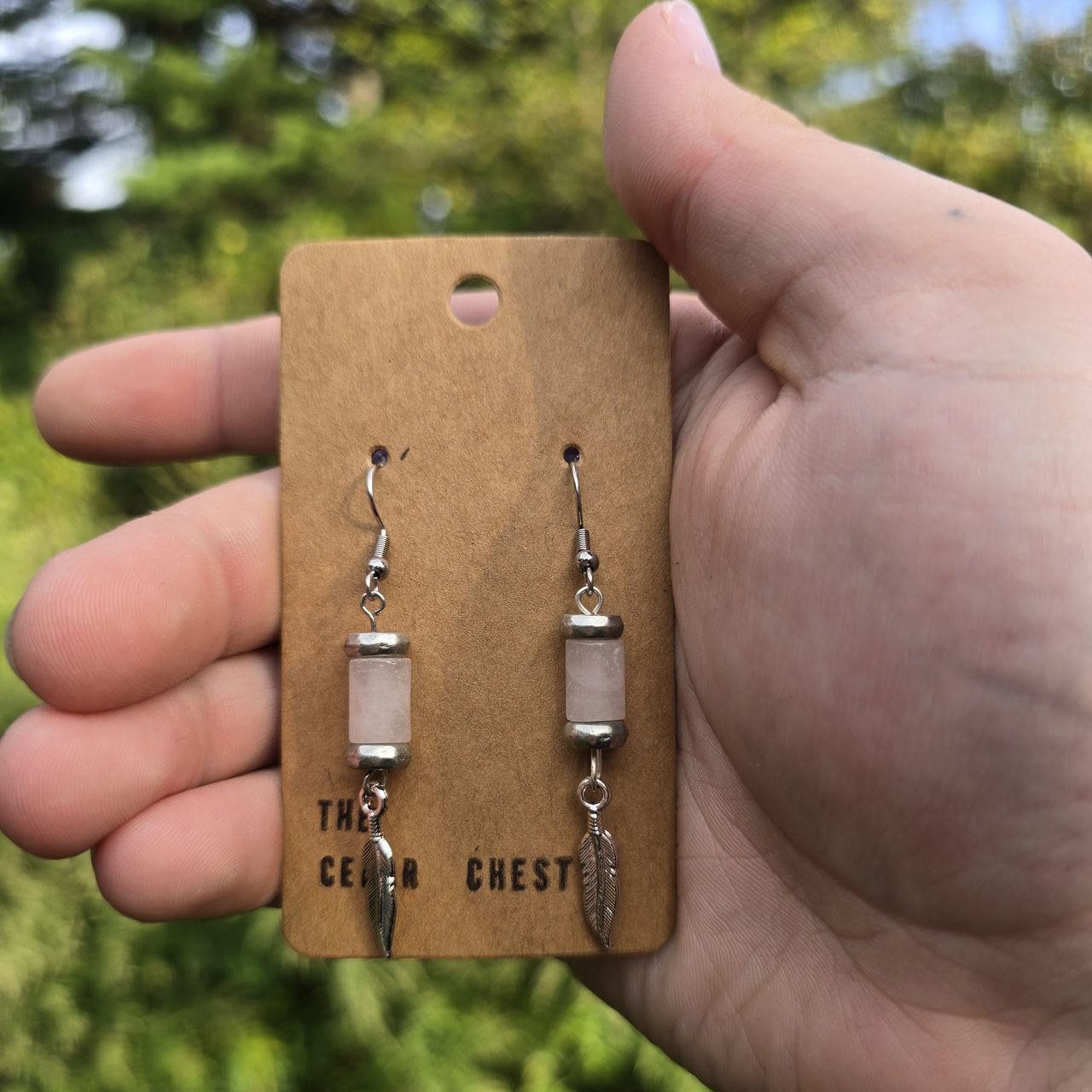 Pink Western Inspired Earrings