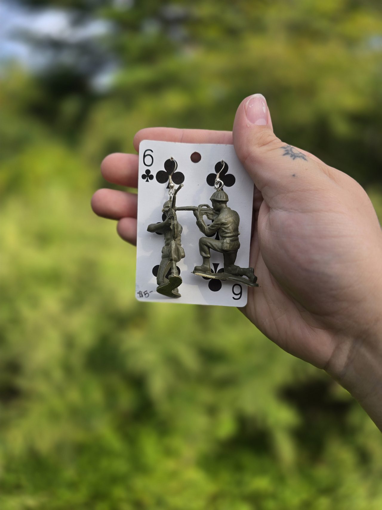 Army Men Earrings