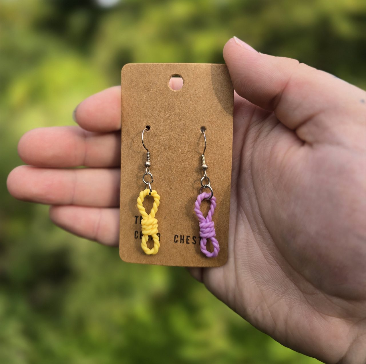 Dog Toy Earrings