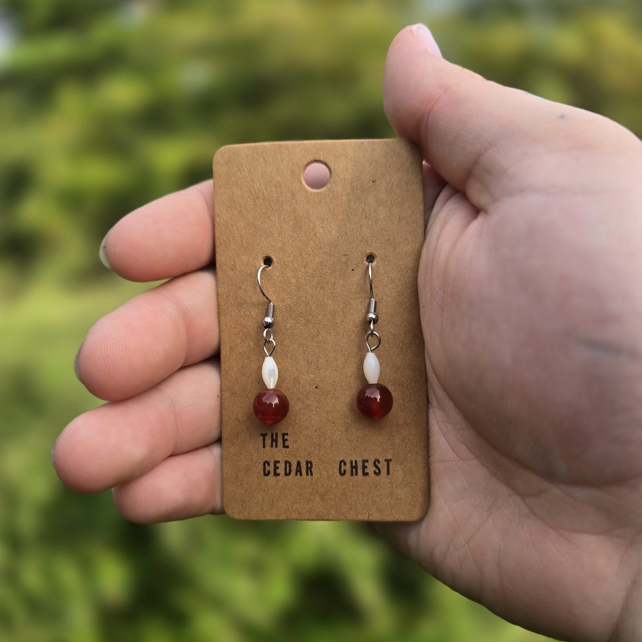 Mid Century Modern Inspired Earrings