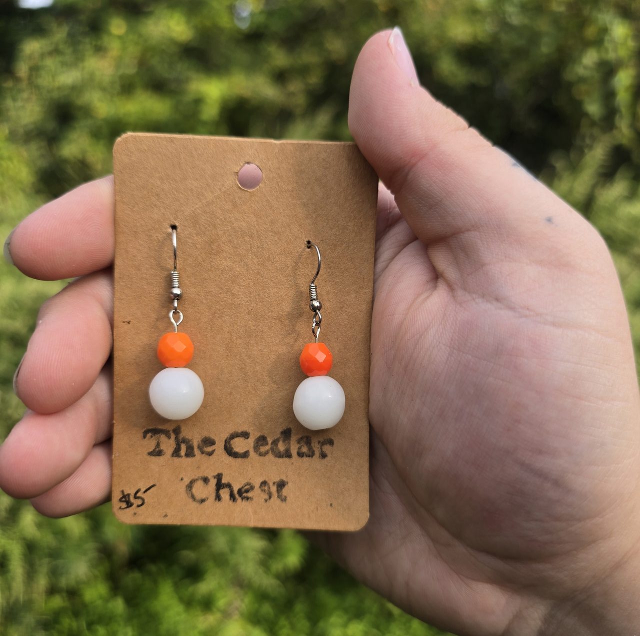 Bright 70s Inspired Earrings