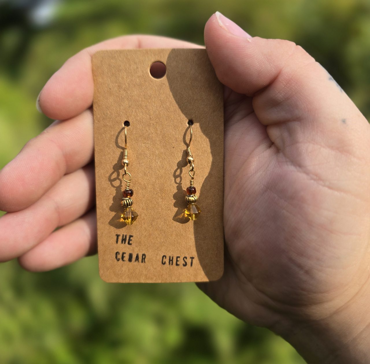 Small Autumn Earrings
