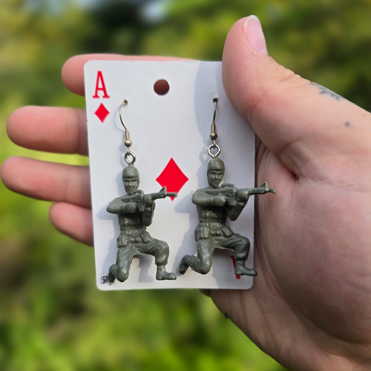 Army Men Earrings