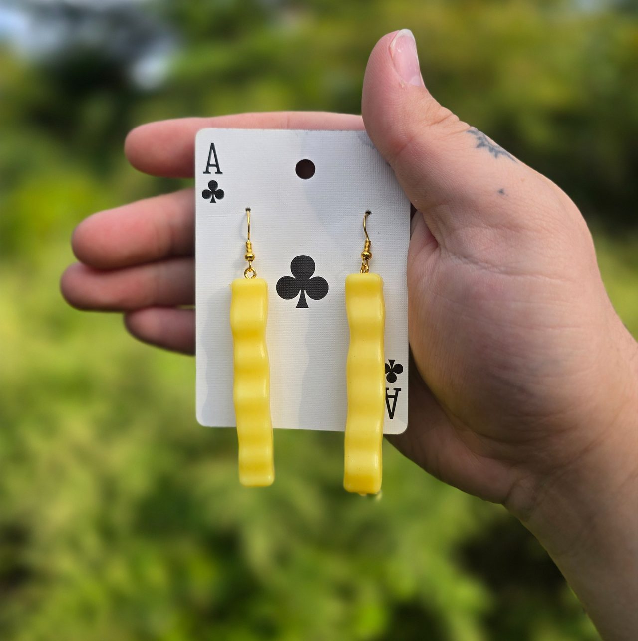 French Fry Earrings