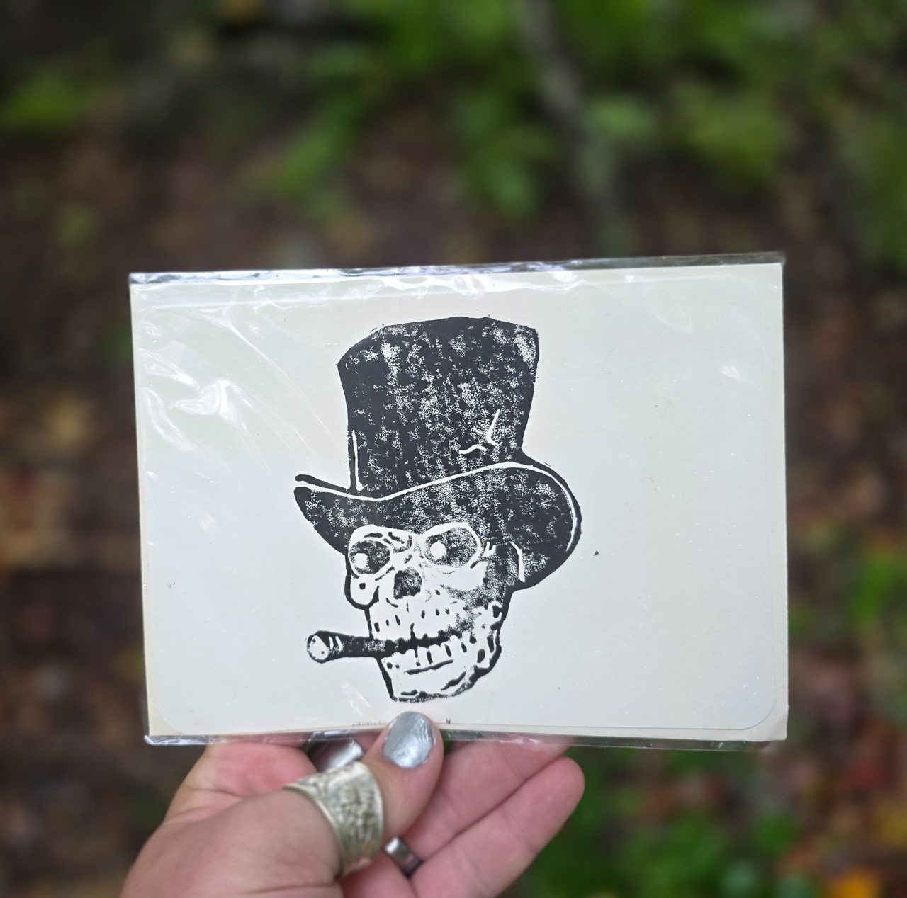 Smoking Skull