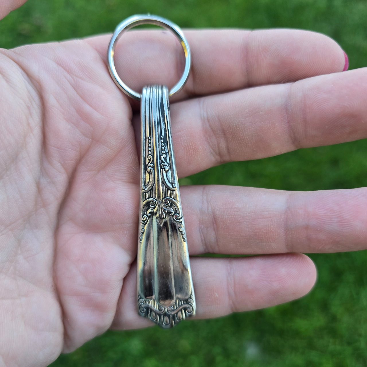 Intricate Swirl Keychain
